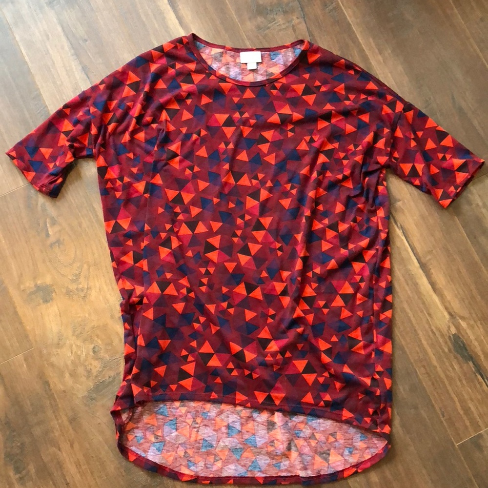 LuLaRoe Irma geometric pattern
